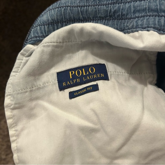 Men’s Ralph Lauren Polo Cotton Denim Short Size L - Picture 5 of 6